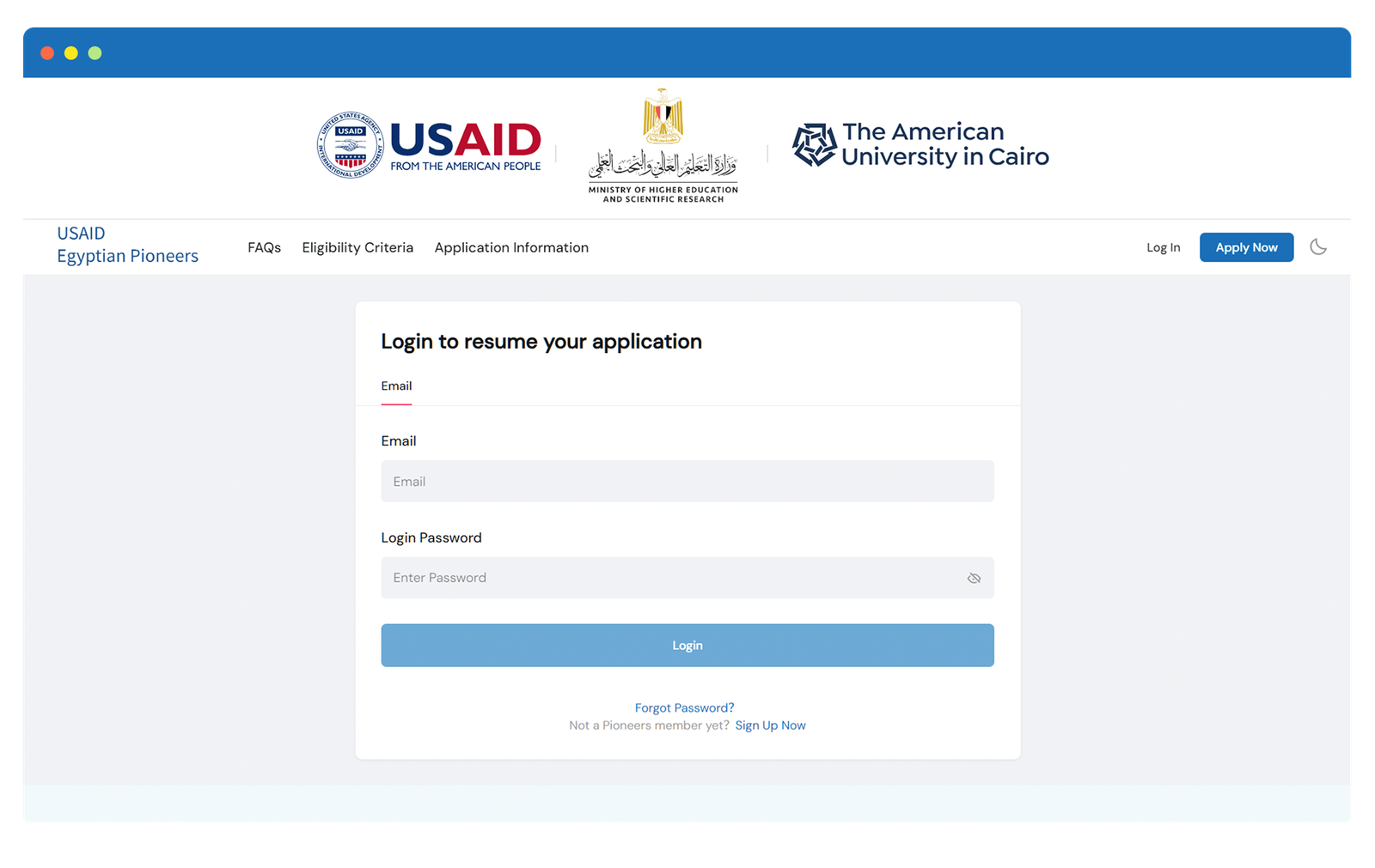 USAID Egyptian Pioneers